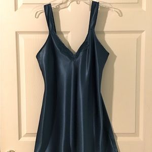 Adonna, Adorable Nightie, Aqua Blue in color, medium size.
